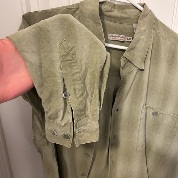 Indigo Palms | Oversized Button Up - Picture 4 of 5